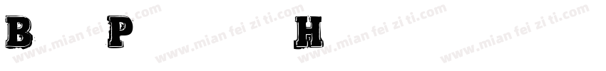 Bold Pressing H1字体转换